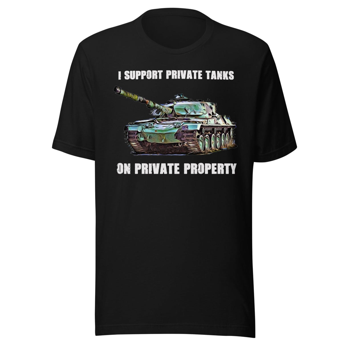 I Support Private Tanks Shirt