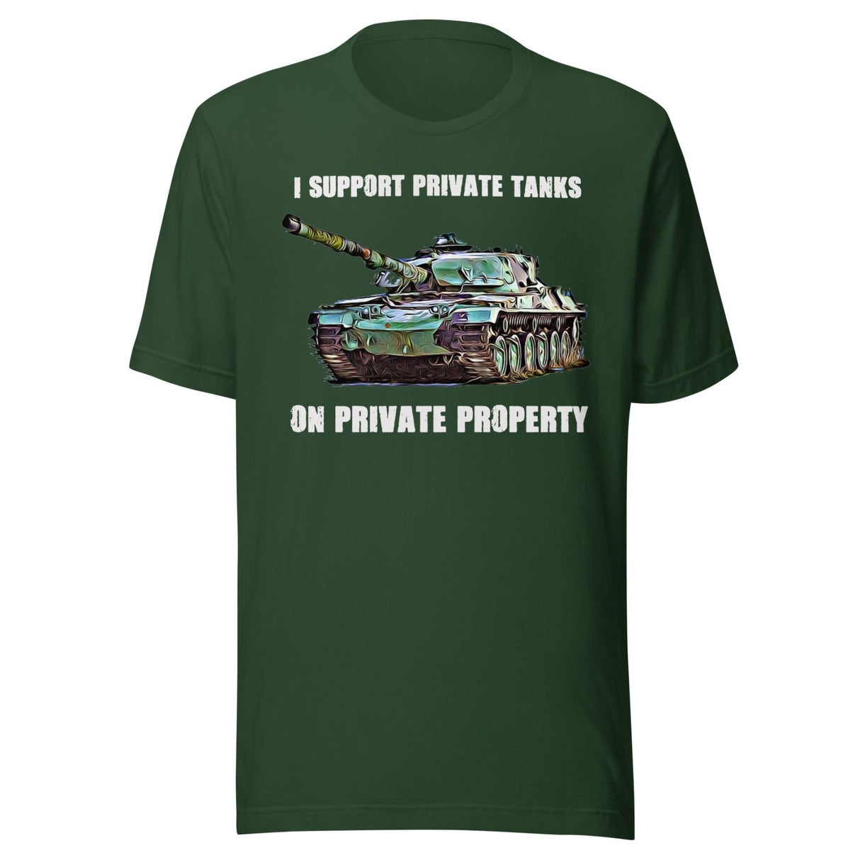 I Support Private Tanks Shirt