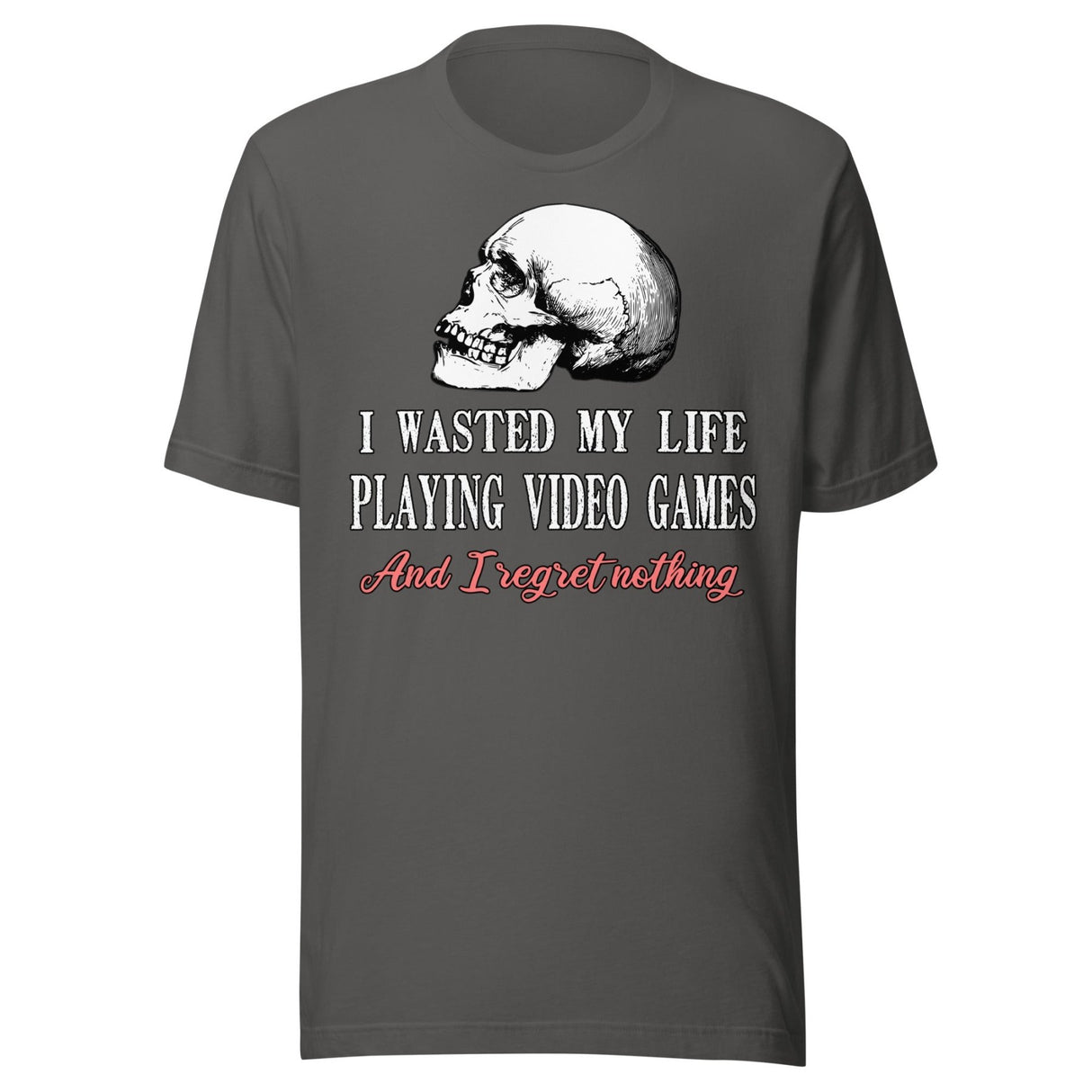 I Wasted My Life Playing Video Games Shirt