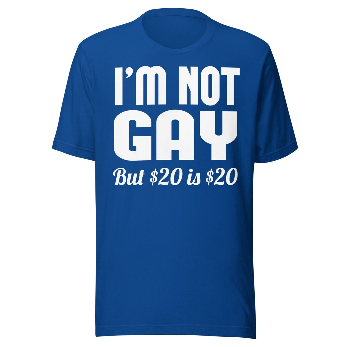 I'm Not Gay But 20 is 20 Shirt