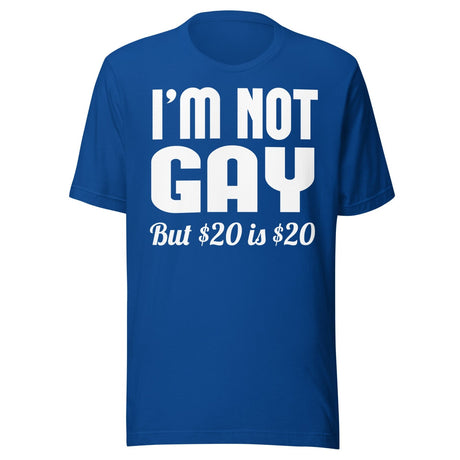 I'm Not Gay But 20 is 20 Shirt