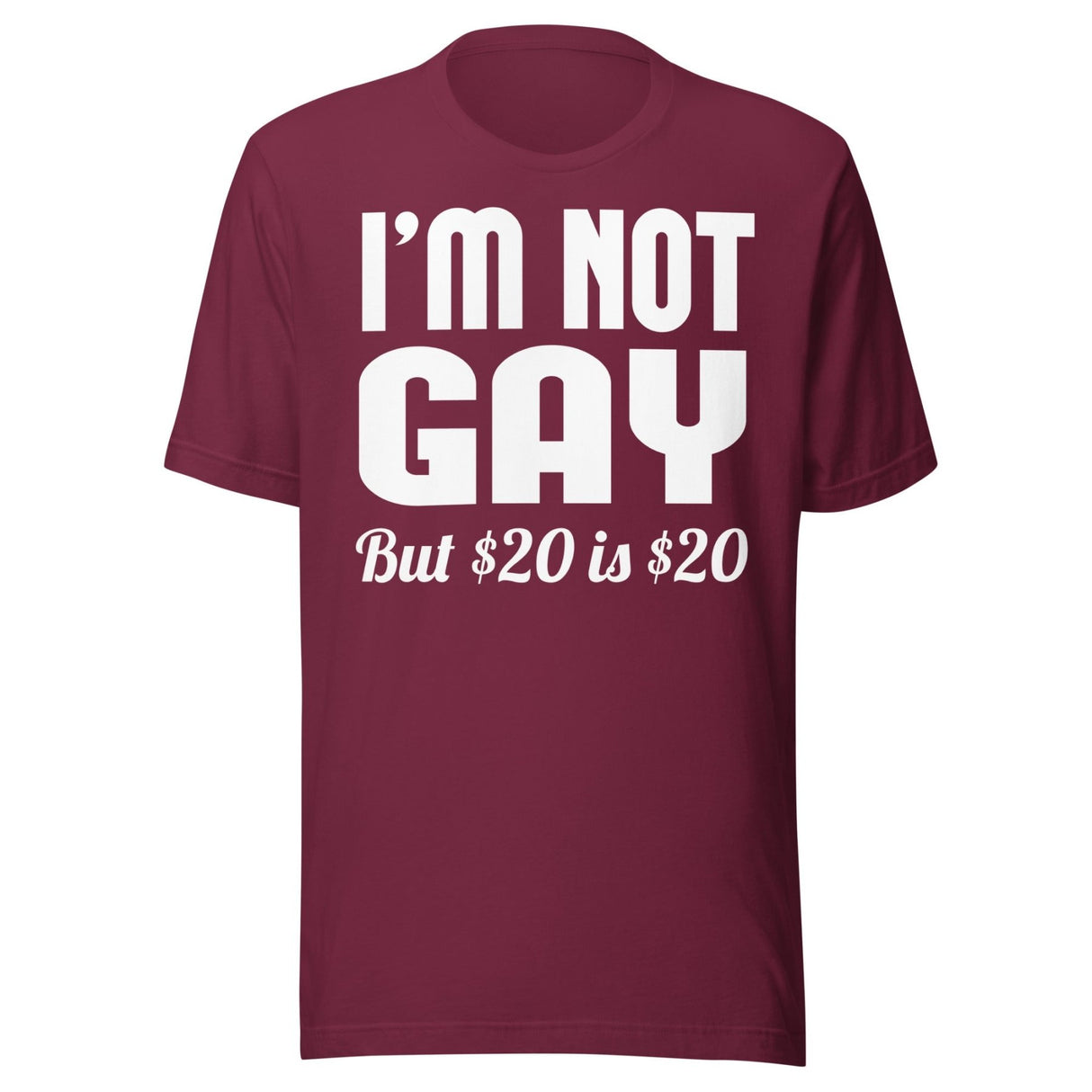 I'm Not Gay But 20 is 20 Shirt