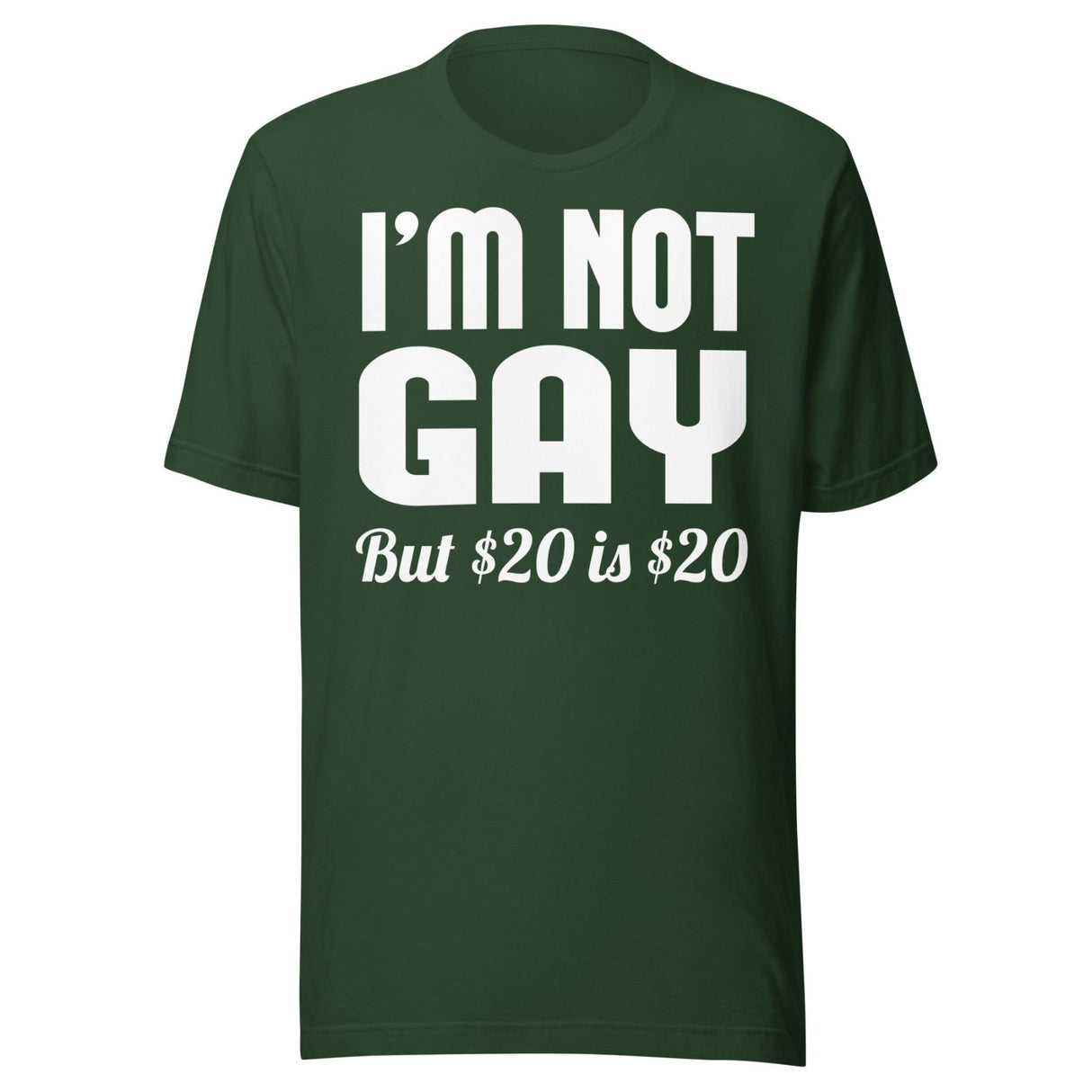 I'm Not Gay But 20 is 20 Shirt