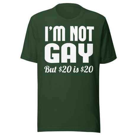 I'm Not Gay But 20 is 20 Shirt