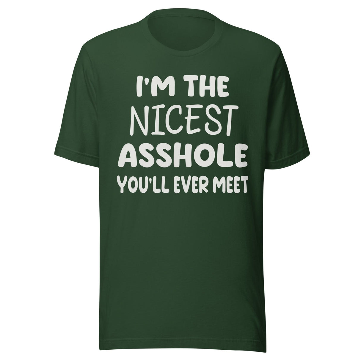 I'm The Nicest Asshole You'll Ever Meet Shirt