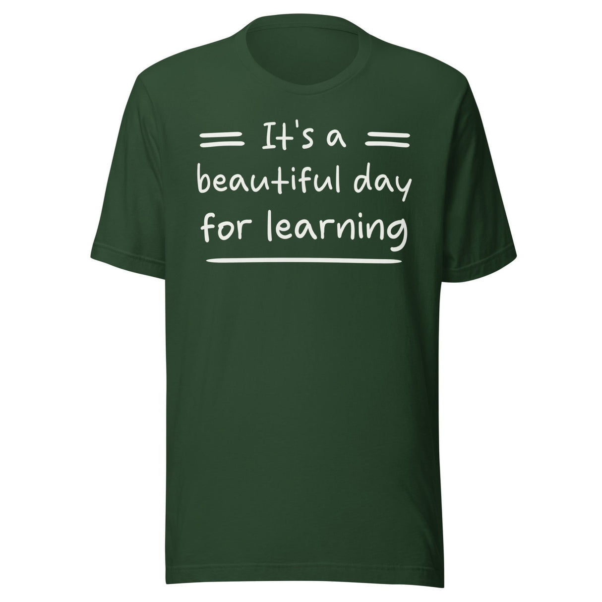 It's a Beautiful Day for Learning Teacher Shirt