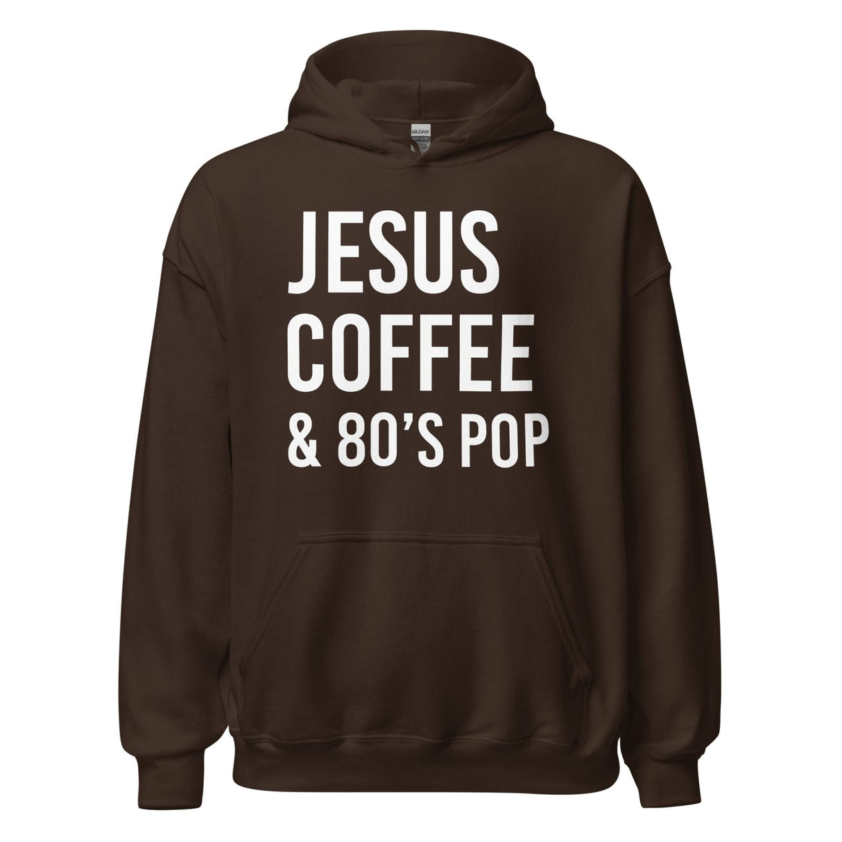 Jesus Coffee and 80's Pop Hoodie