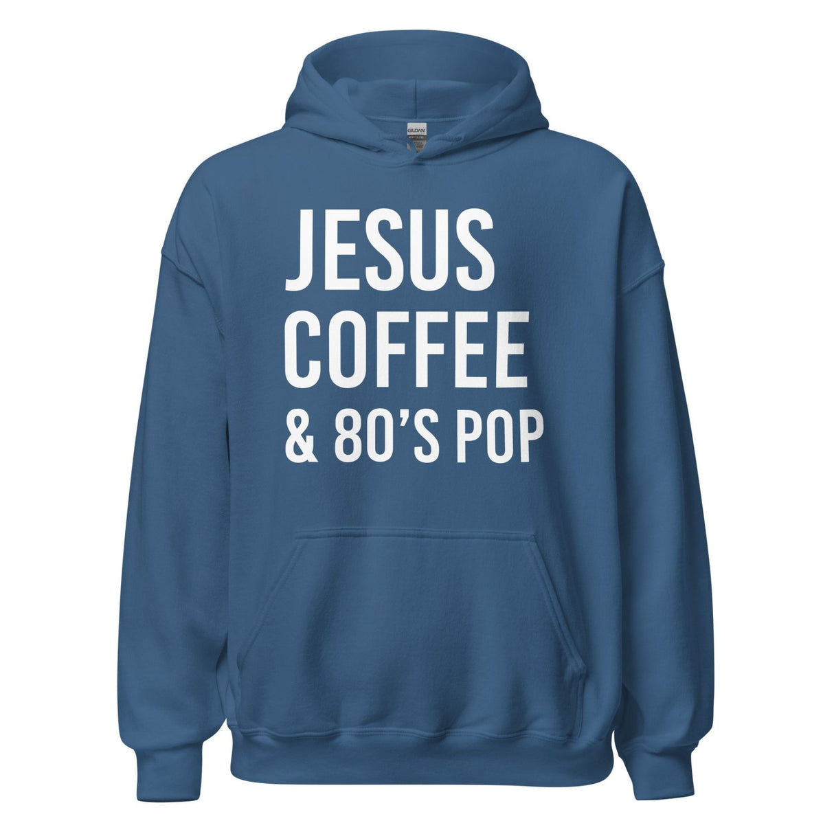 Jesus Coffee and 80's Pop Hoodie
