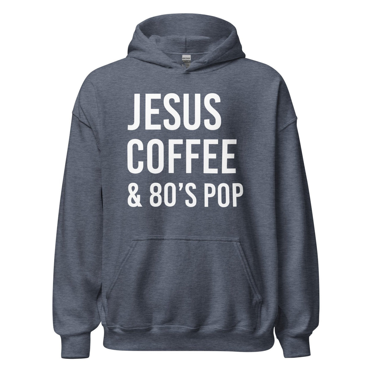 Jesus Coffee and 80's Pop Hoodie