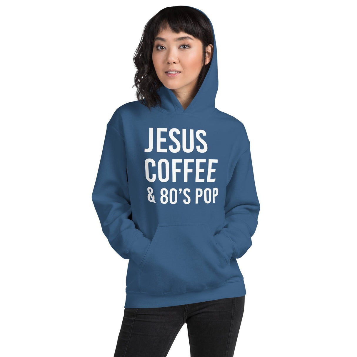 Jesus Coffee and 80's Pop Hoodie