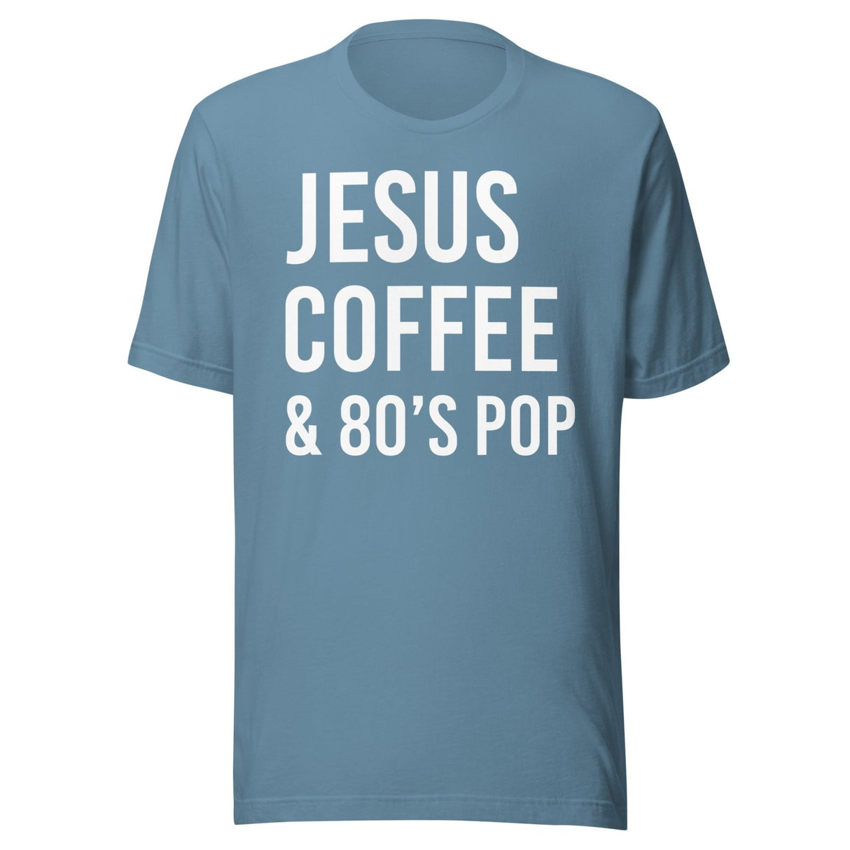 Jesus Coffee and 80's Pop Shirt