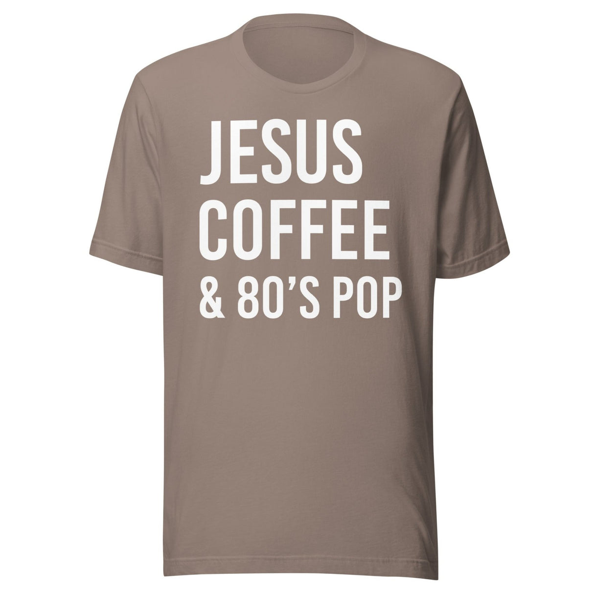 Jesus Coffee and 80's Pop Shirt