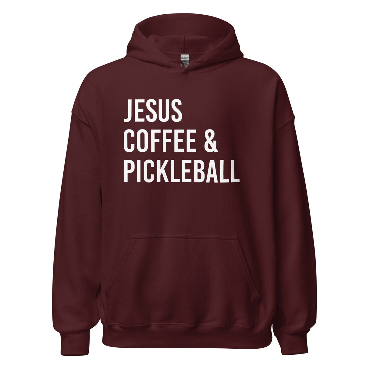 Jesus Coffee Pickleball Hoodie
