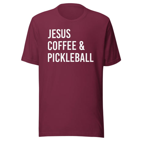Jesus Coffee Pickleball Shirt