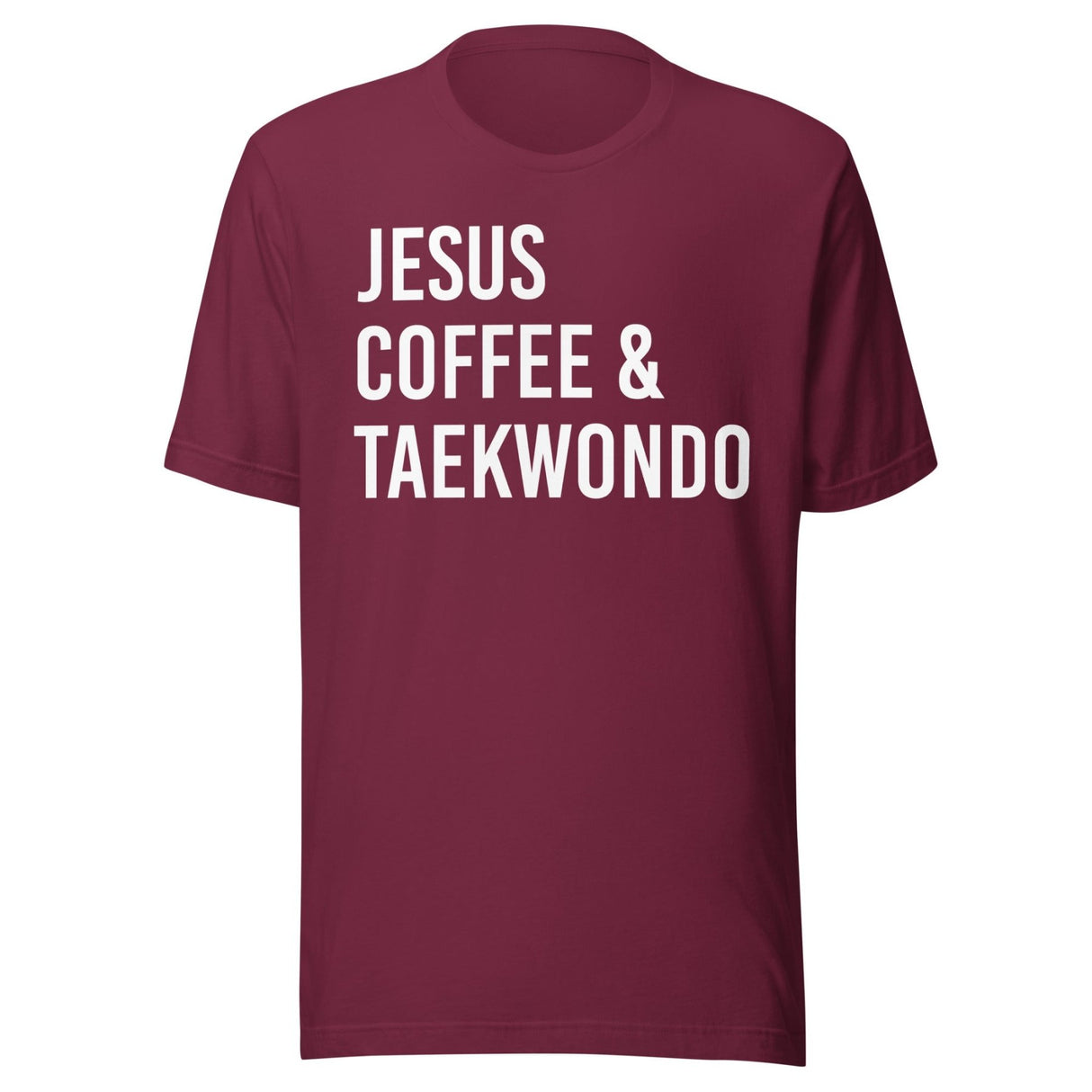 Jesus Coffee Taekwondo Shirt