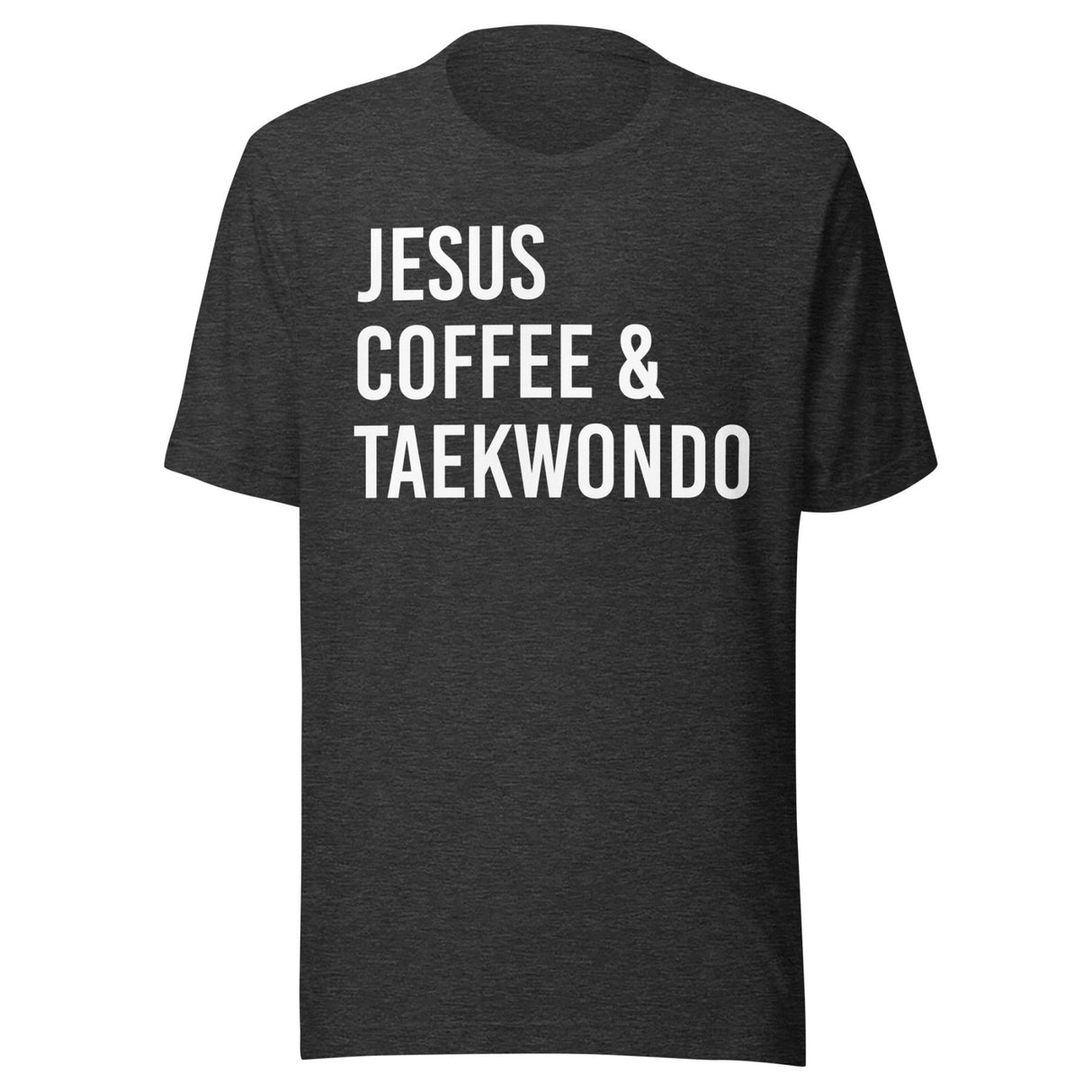 Jesus Coffee Taekwondo Shirt