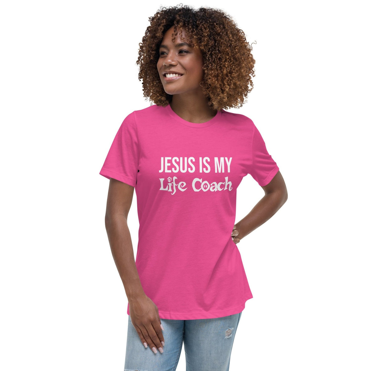 Jesus Is My Life Coach Women's Shirt