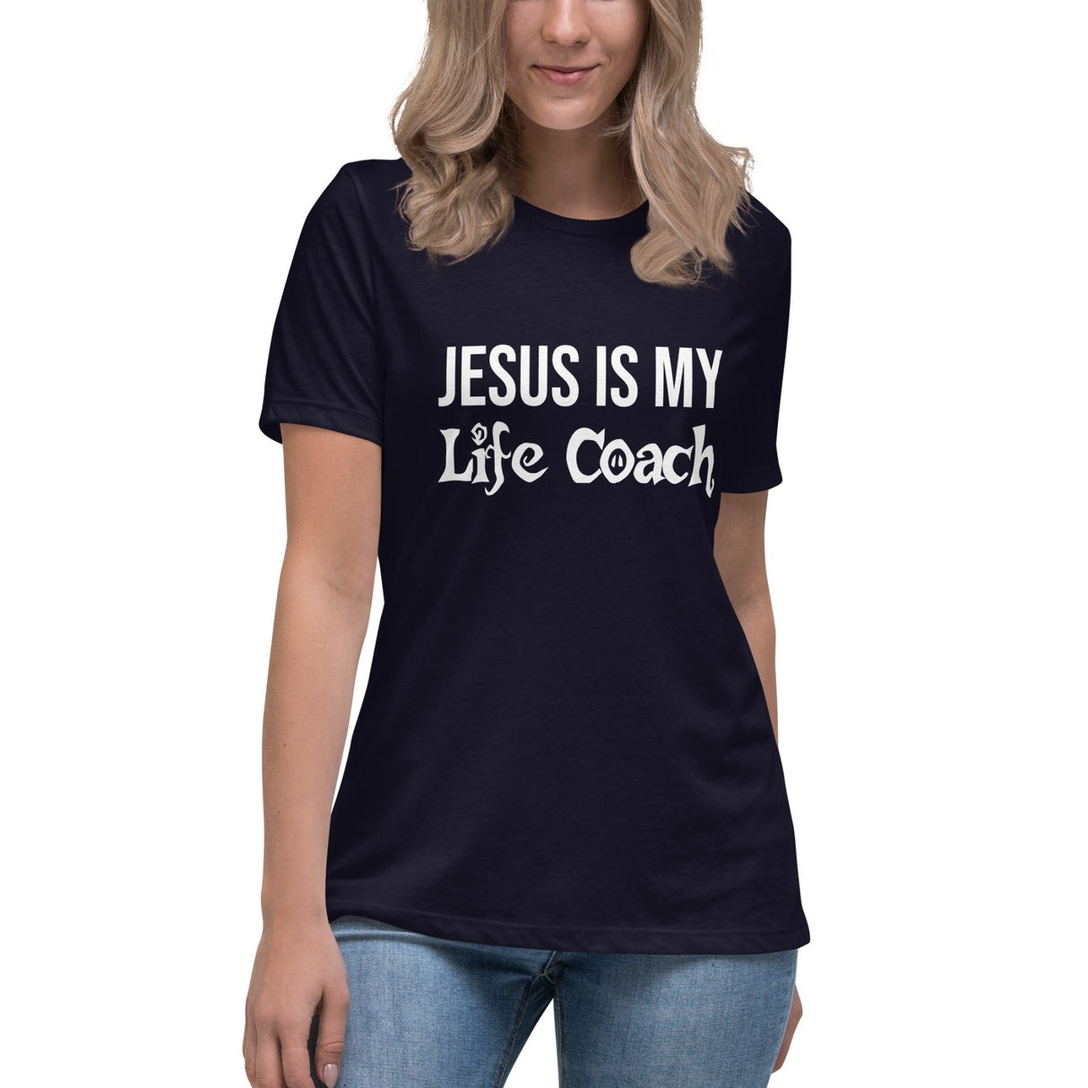 Jesus Is My Life Coach Women's Shirt