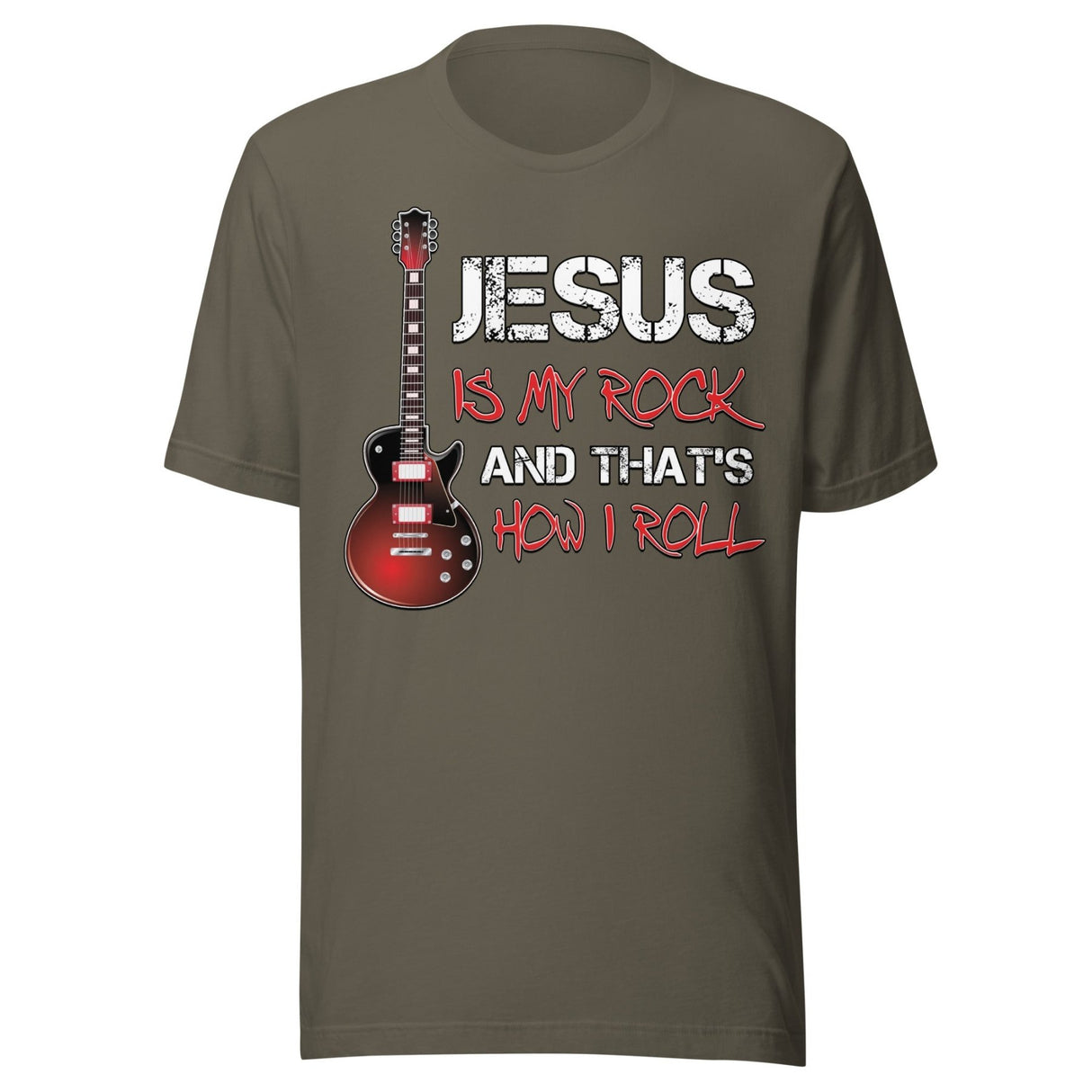 Jesus is My Rock And That's How I Roll Shirt