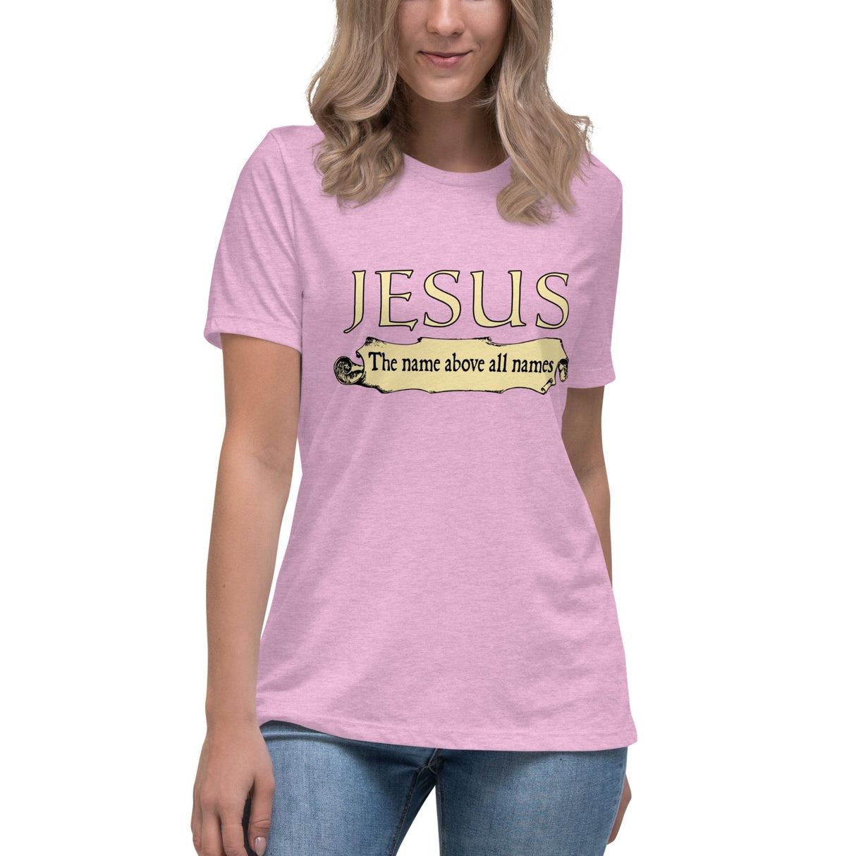 Jesus The Name Above All Names Women's Shirt