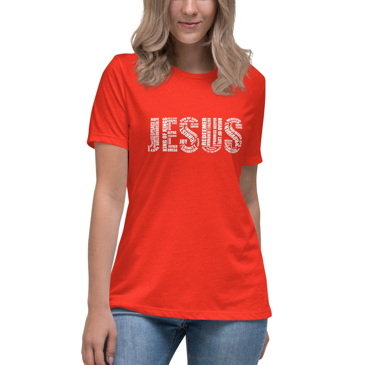 Jesus Words Women's Shirt