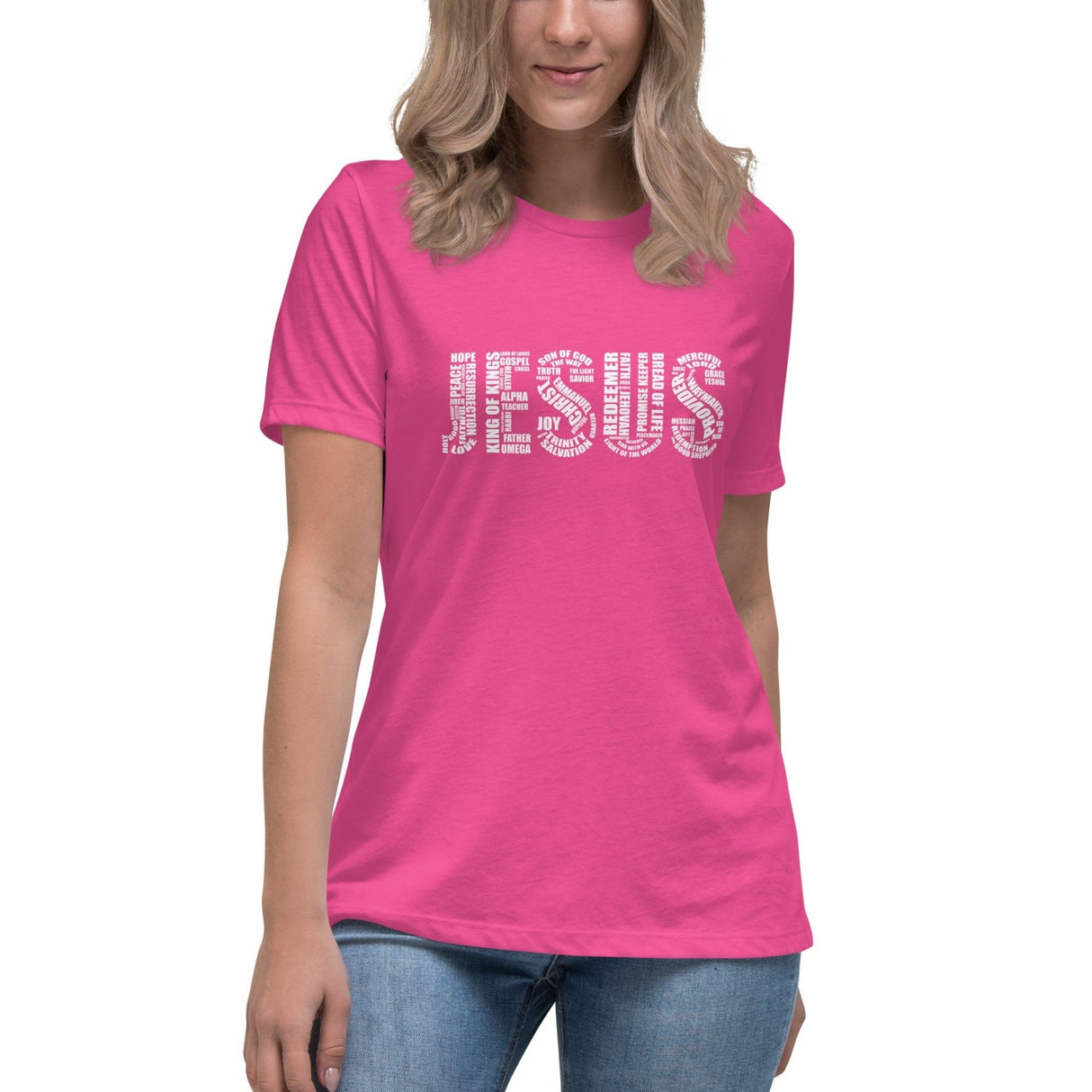 Jesus Words Women's Shirt