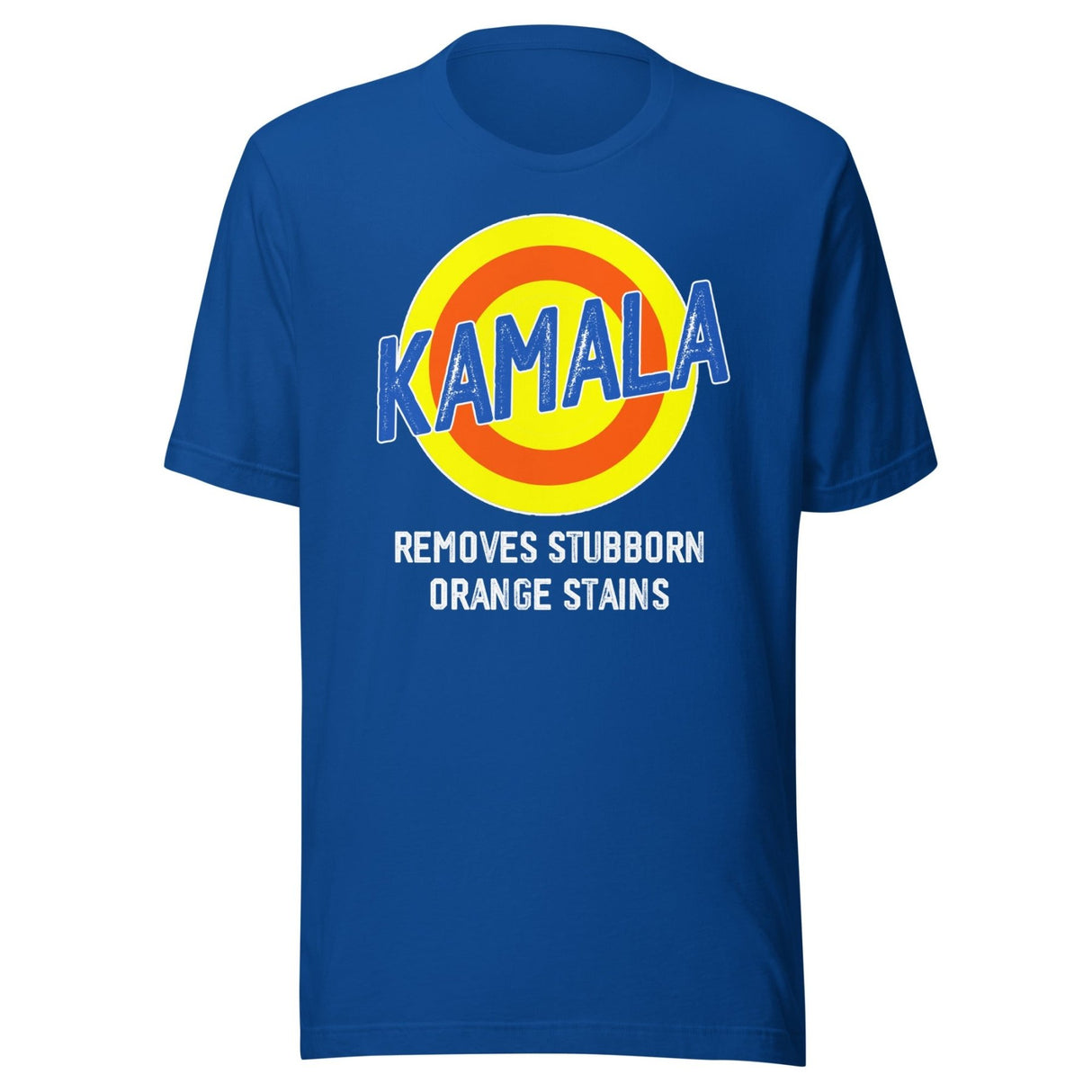 Kamala Harris Removes Stubborn Orange Stains Shirt