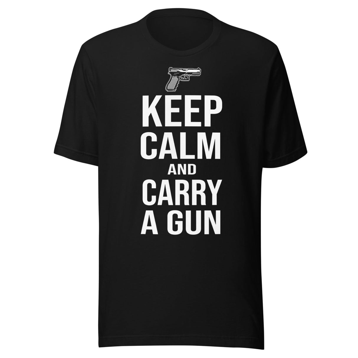 Keep Calm and Carry a Gun Shirt