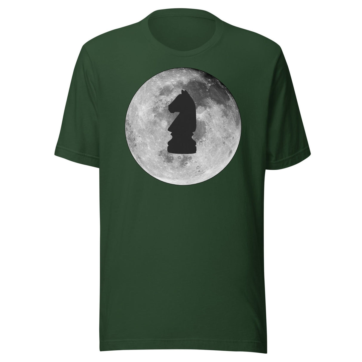 Knight in the Moon Chess Shirt