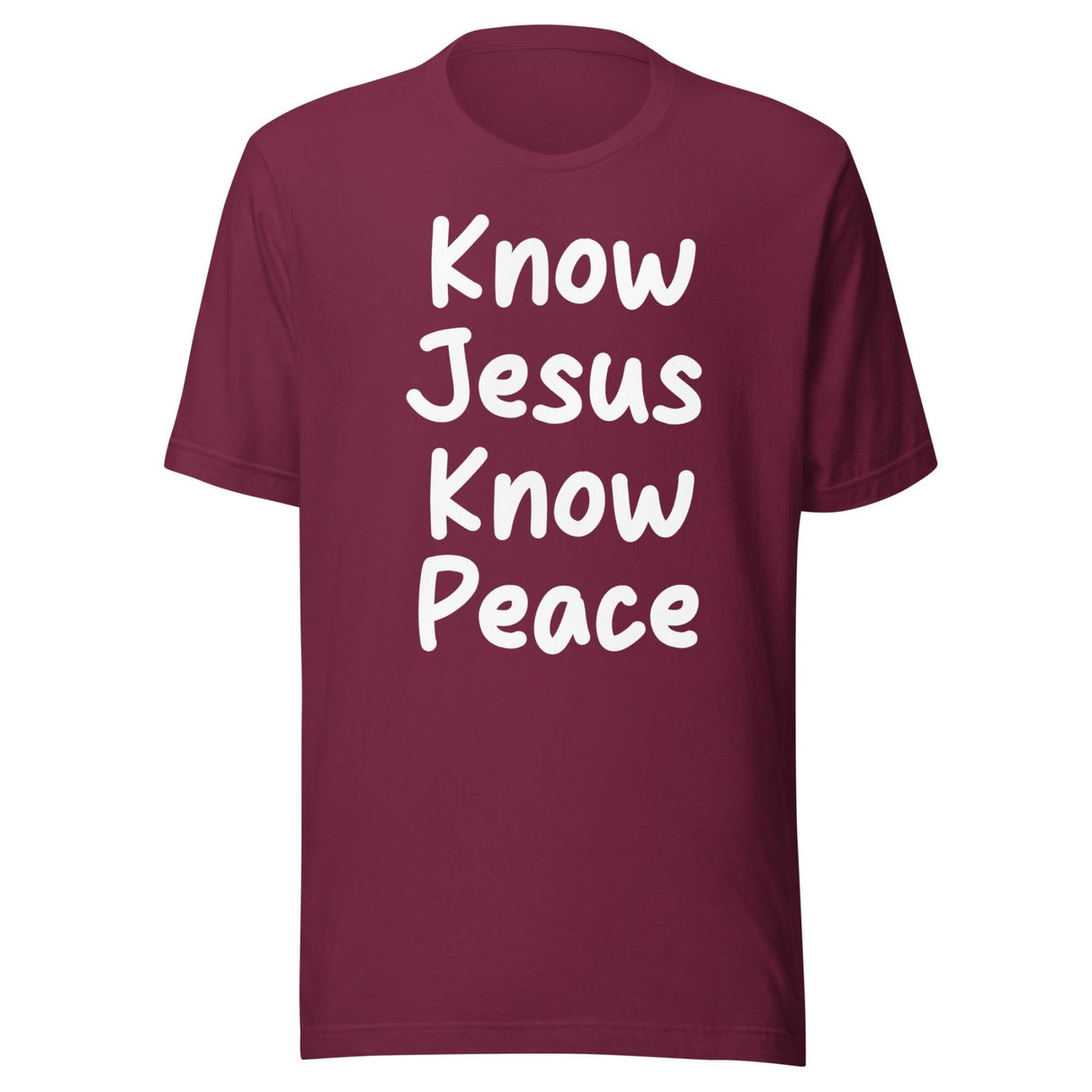 Know Jesus Know Peace Shirt
