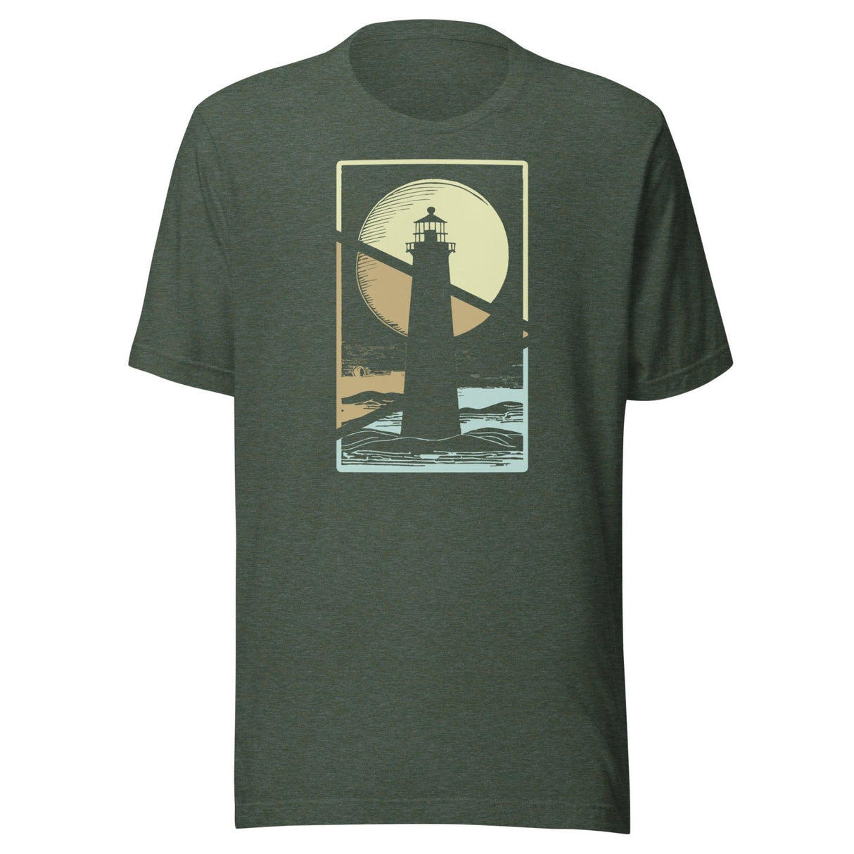 Lighthouse Torn Playing Card Shirt