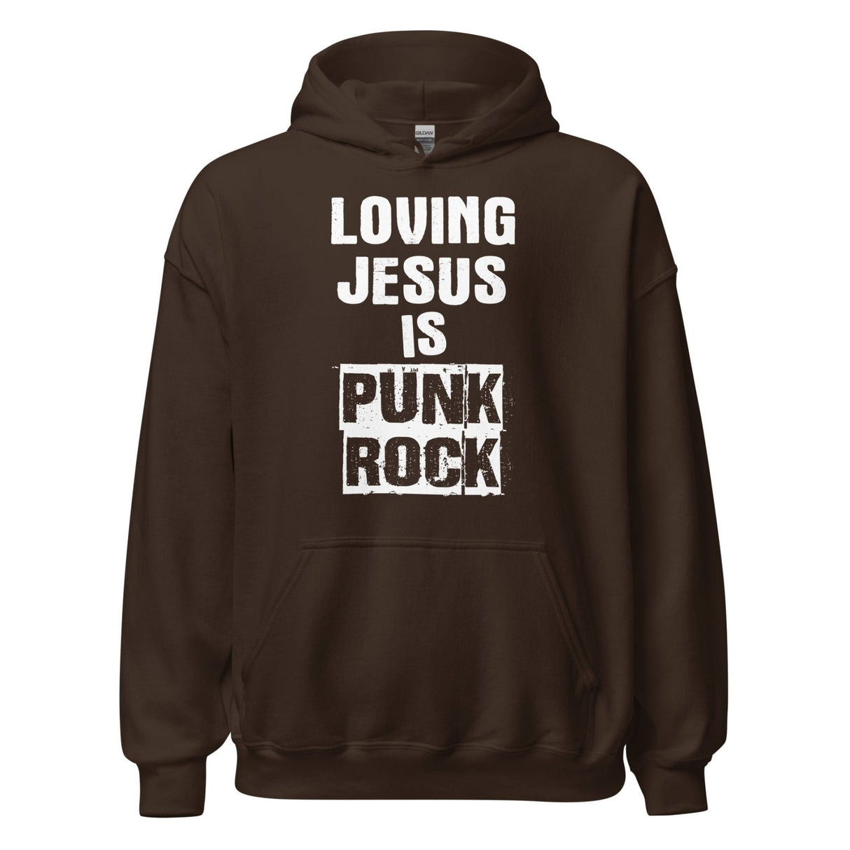 Loving Jesus is Punk Rock Hoodie