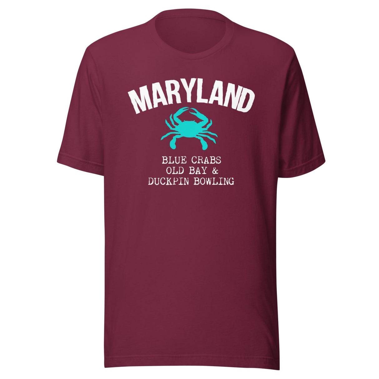 Maryland Blue Crabs Old Bay And Duckpin Bowling Shirt