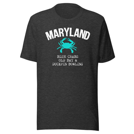 Maryland Blue Crabs Old Bay And Duckpin Bowling Shirt