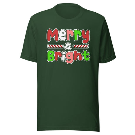 Merry and Bright Christmas Shirt