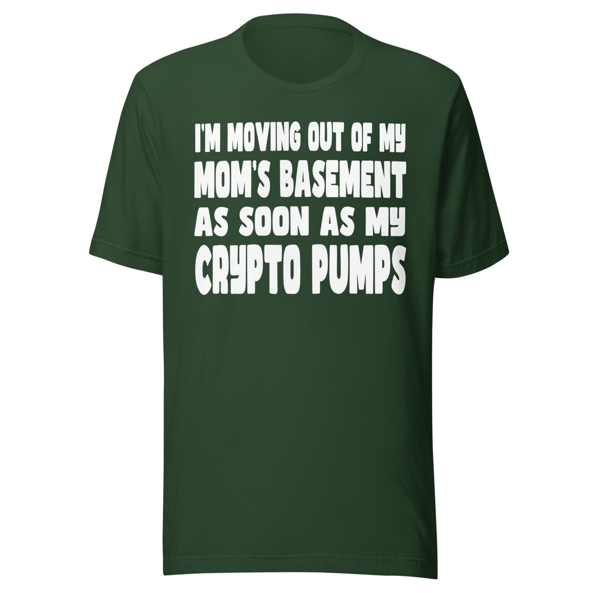 Mom's Basement Crypto Pumps Shirt