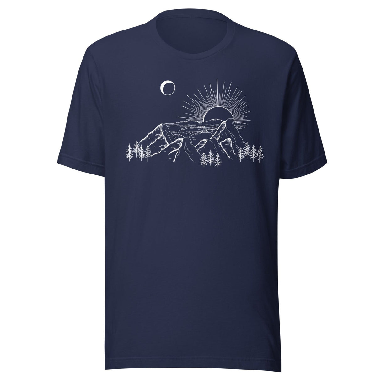 Mountain Sunset Hiking Shirt