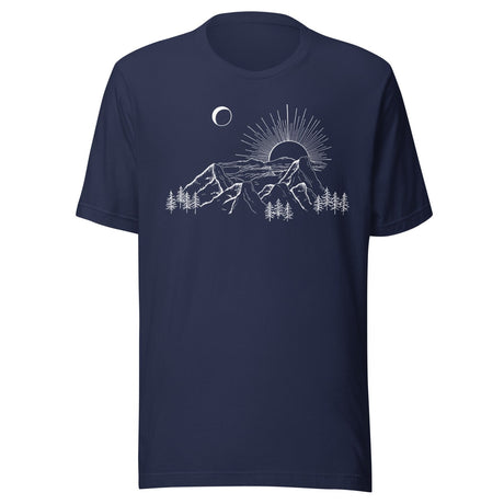 Mountain Sunset Hiking Shirt