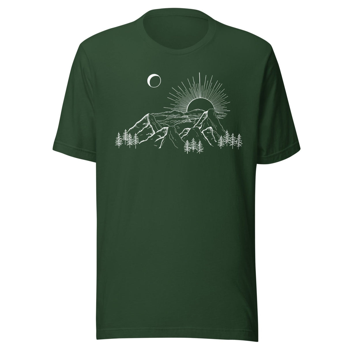 Mountain Sunset Hiking Shirt