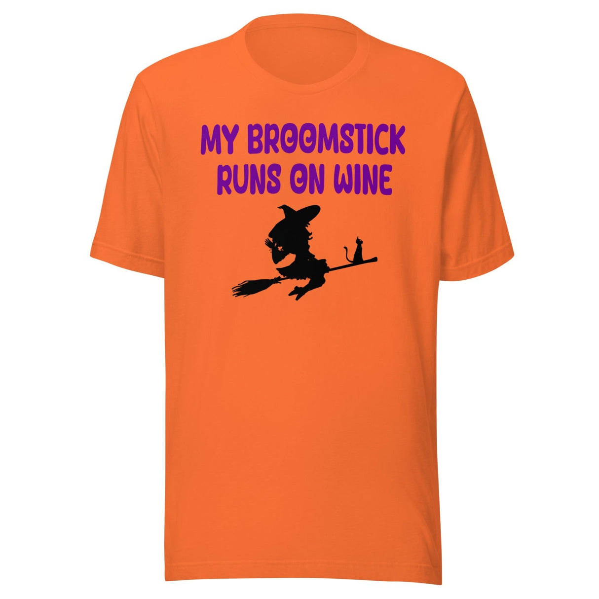 My Broomstick Runs On Wine Shirt