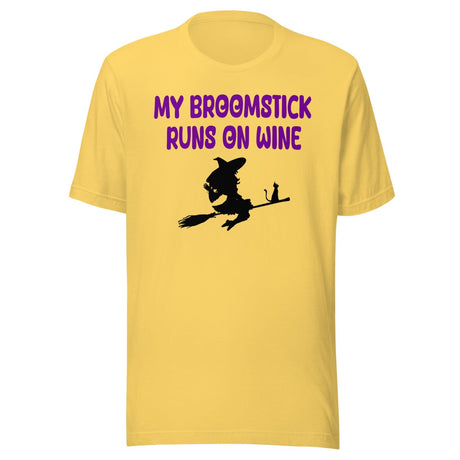 My Broomstick Runs On Wine Shirt