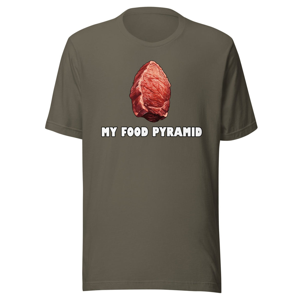 My Carnivore Food Pyramid Shirt