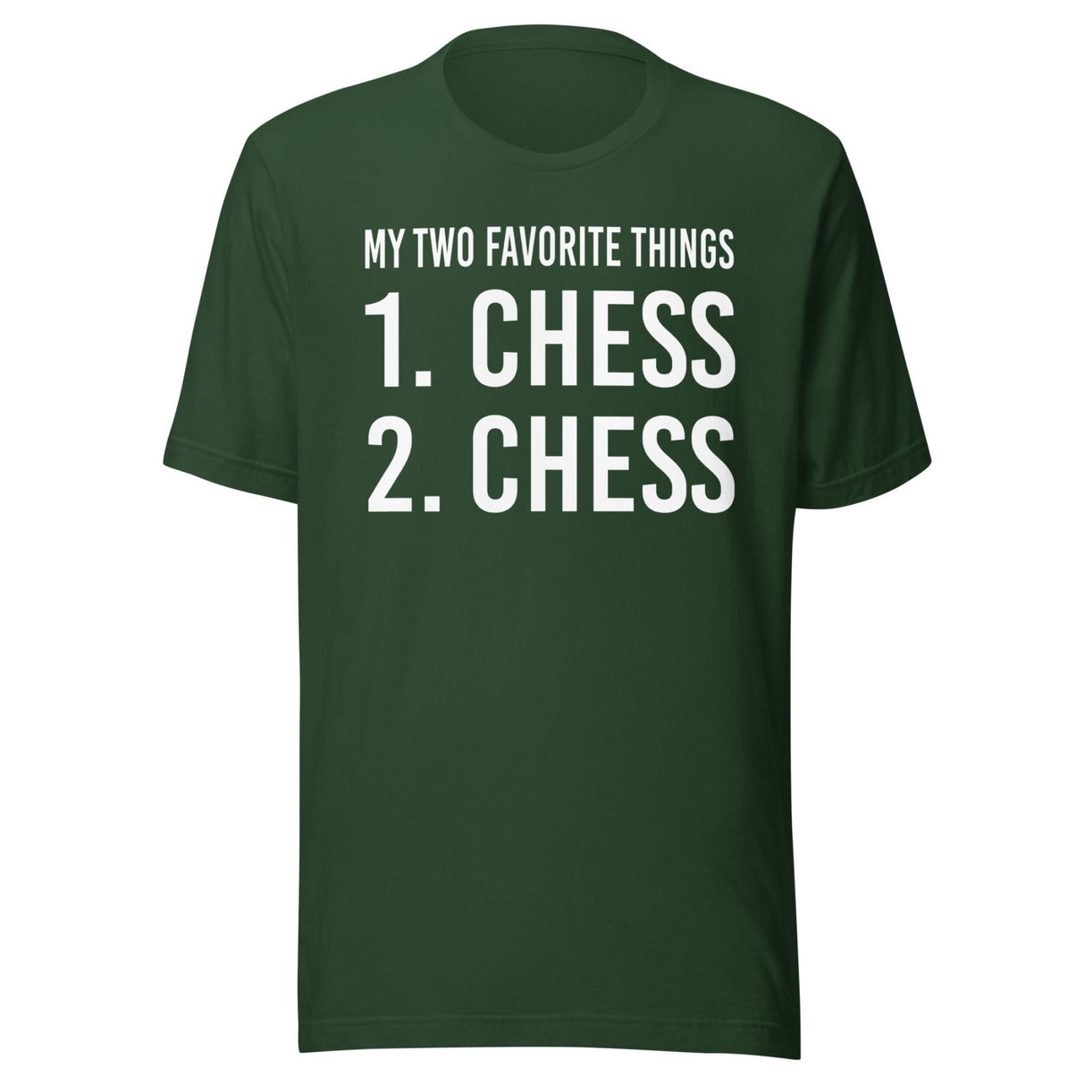 My Two Favorite Things Chess Shirt