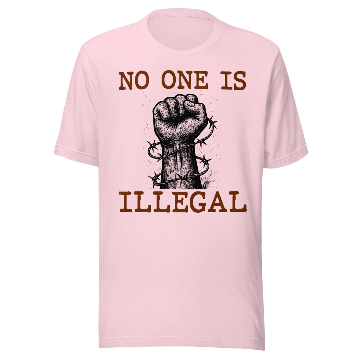No One Is Illegal Immigration Shirt