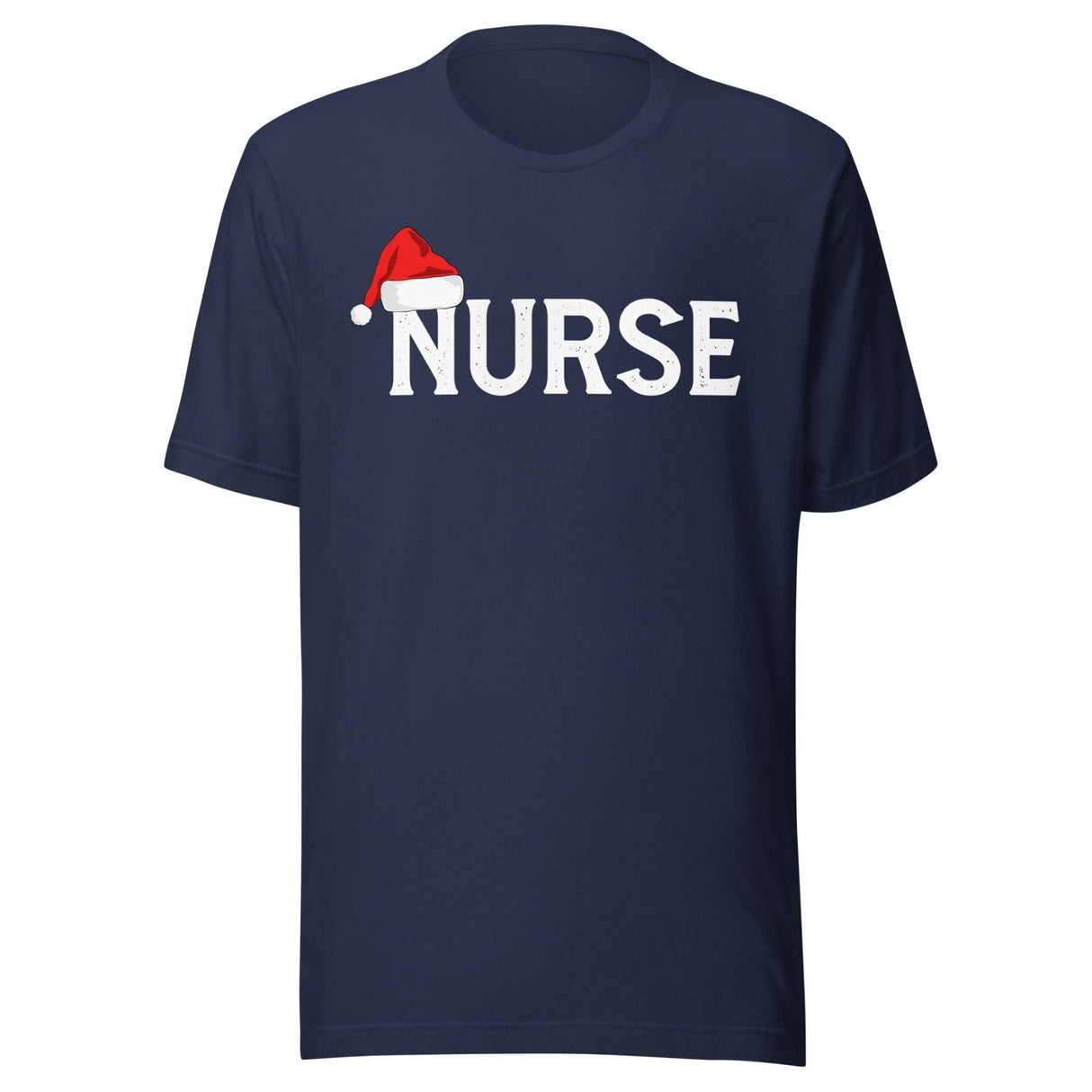 Nurse With Santa Hat Shirt