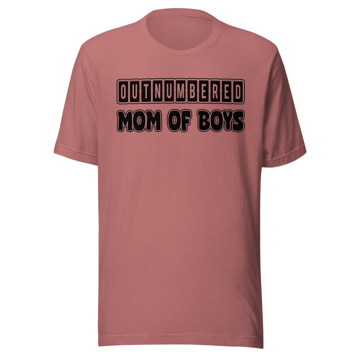Outnumbered Mom of Boys Shirt