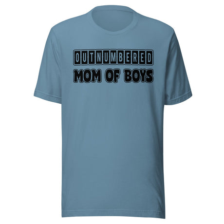 Outnumbered Mom of Boys Shirt