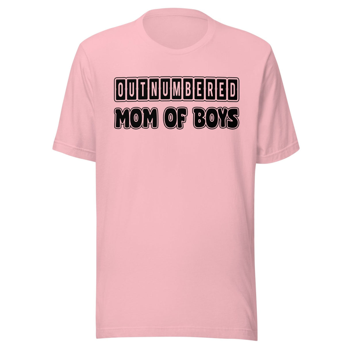 Outnumbered Mom of Boys Shirt