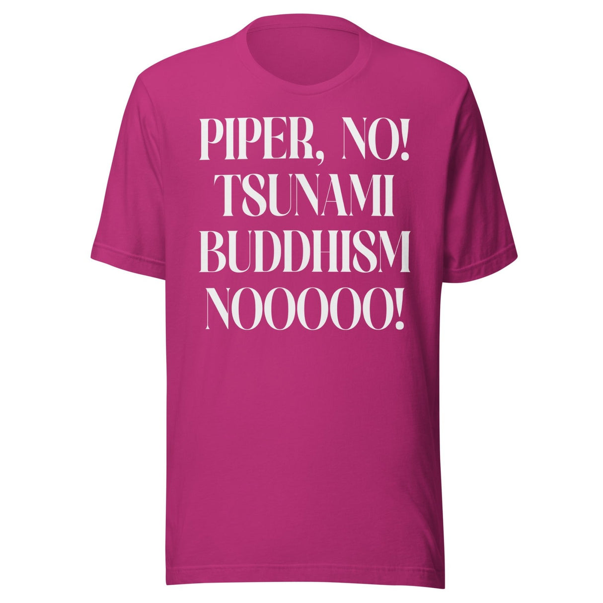 Piper No Tsunami Buddhism Shirt