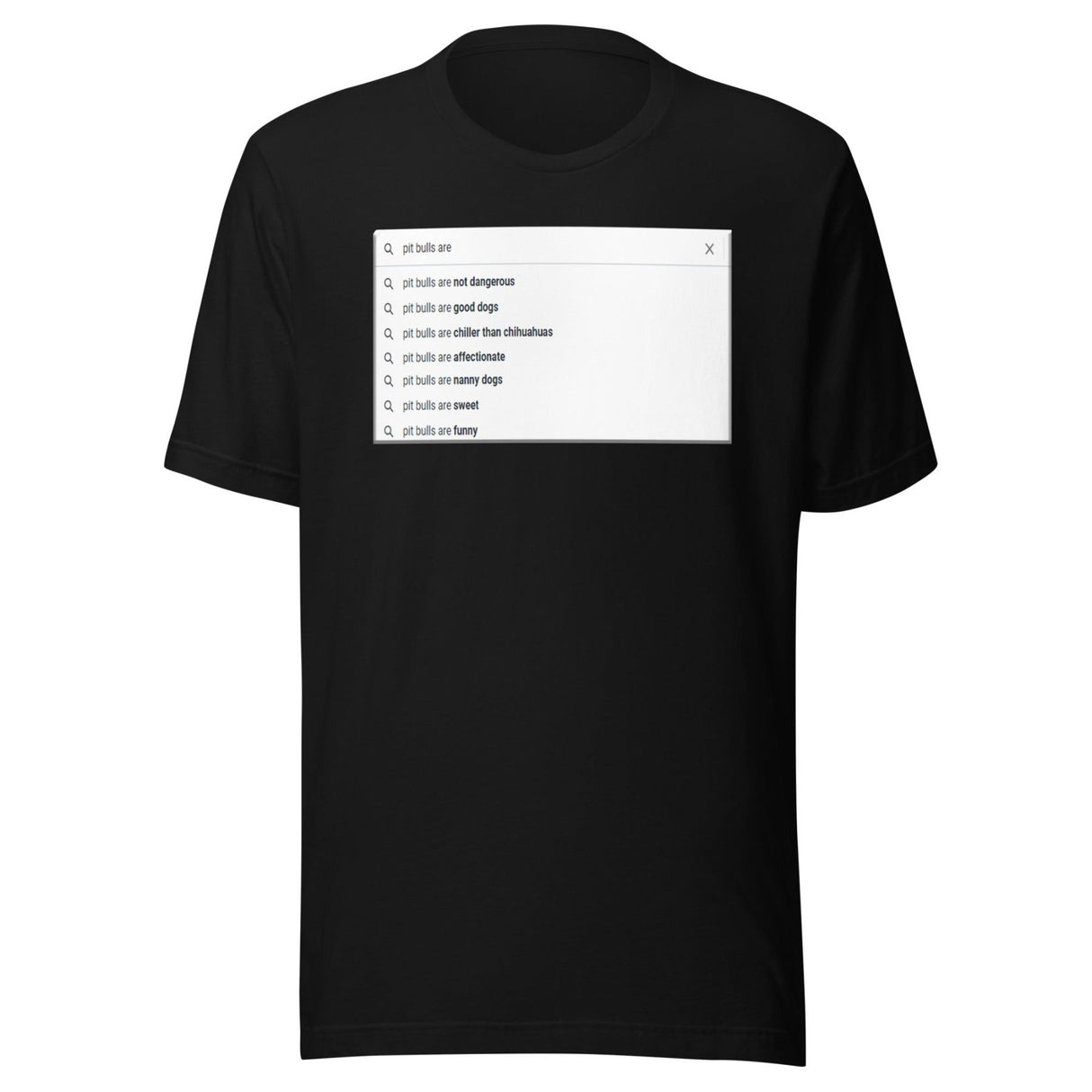 Pit Bull Search Engine Shirt